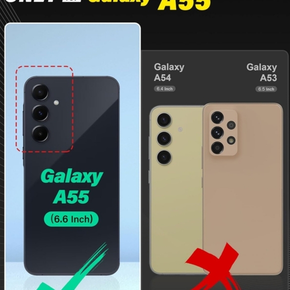 TUCCH Galaxy A55 SG Wallet Case - Picture 2 of 8